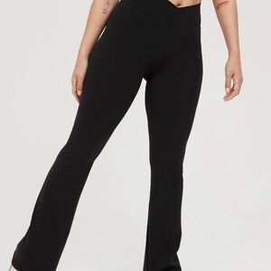 OFFLINE By Aerie Real Me High Waisted Crossover Flare Legging